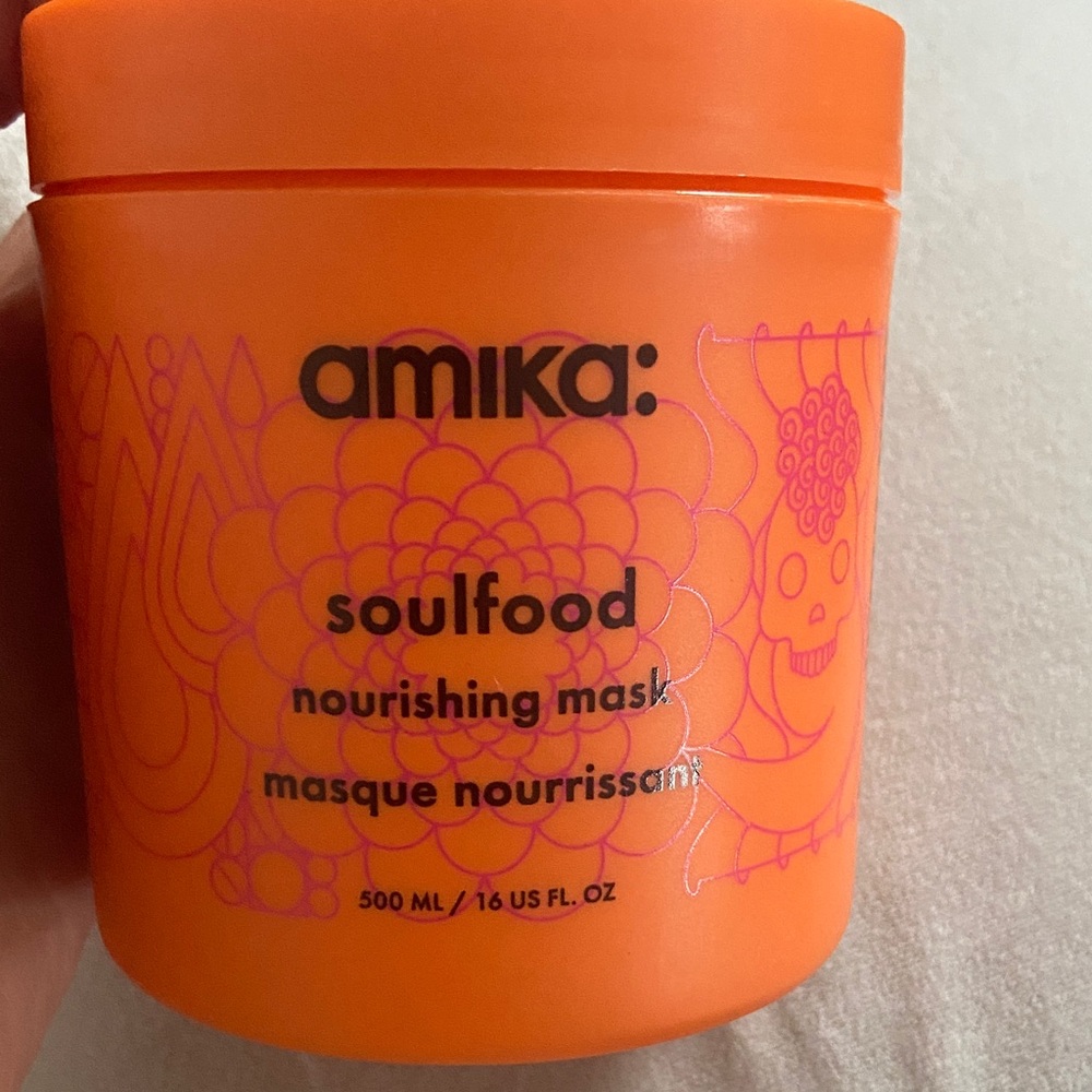 amika Orange Soulfood Nourishing Mask Jar
